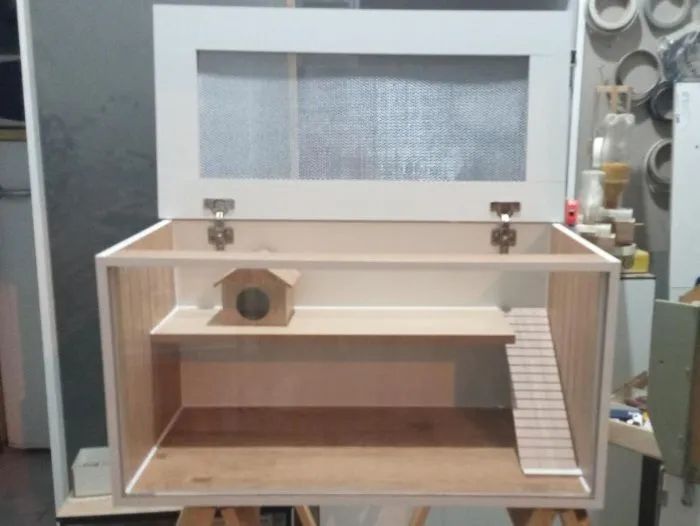 Terrario para Hamster, gerbil, gecko e ouriço  - Foto 5
