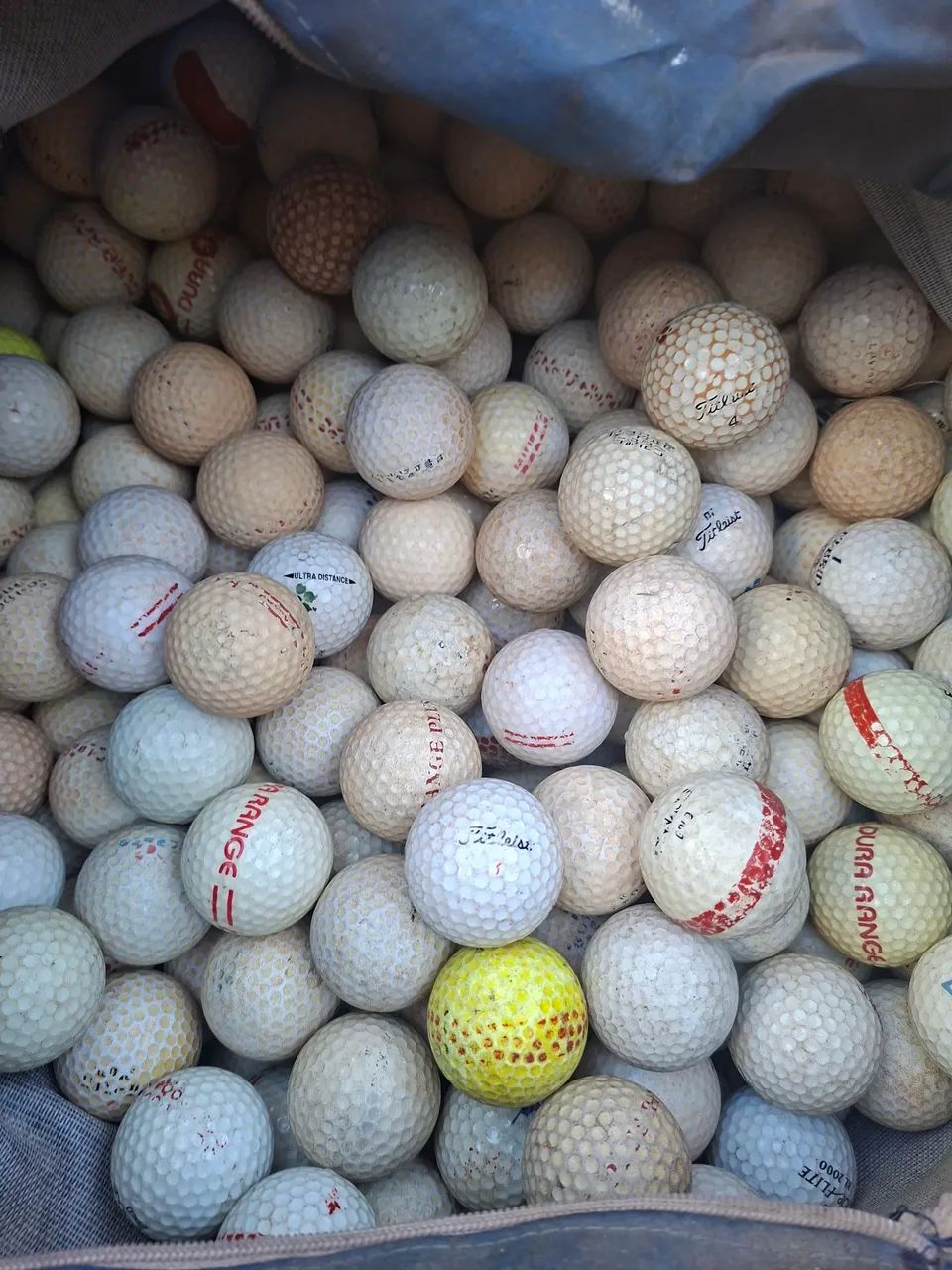 Bolinhas de golfe 700 unidades