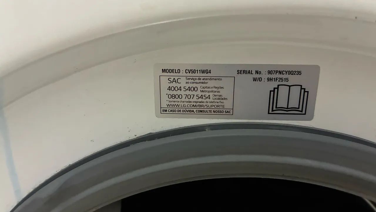 Lava e Seca LG Vivace 11kg AI DD - Branca (Oportunidade/Leia a descrição) - Foto 6