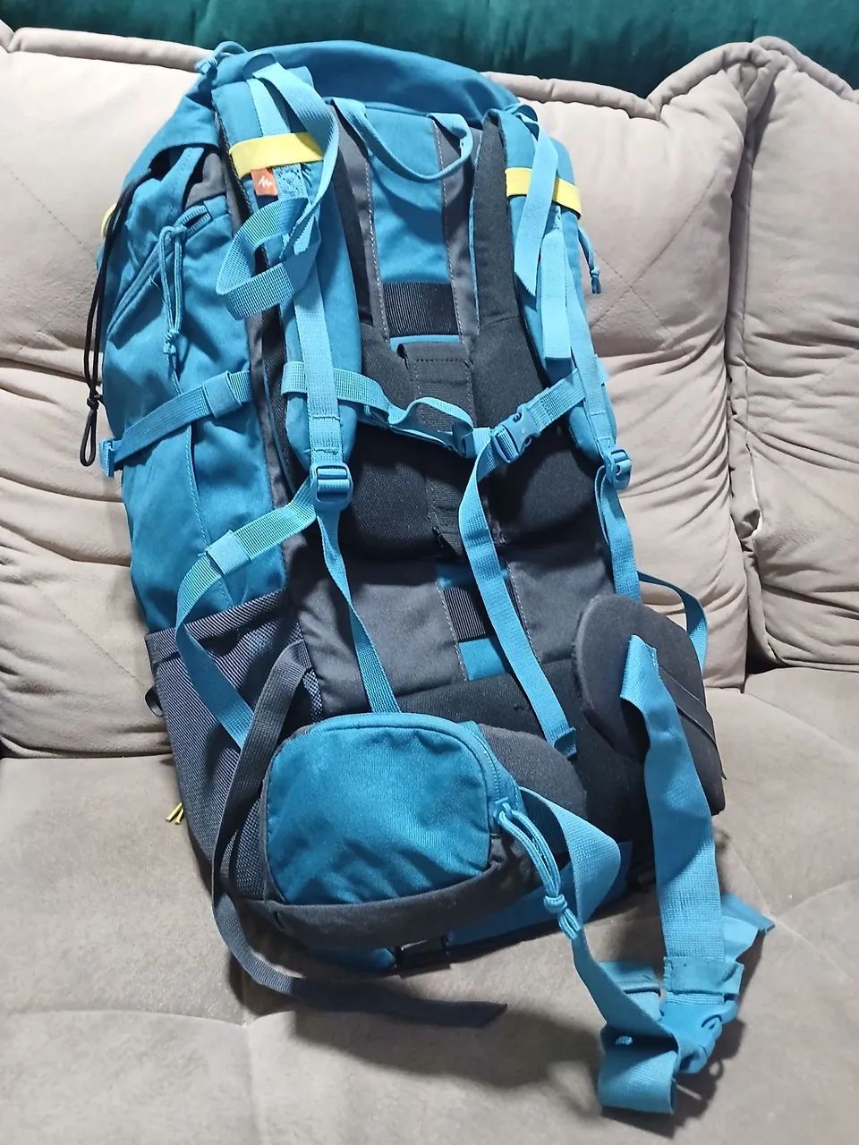 CARGUEIRA QUECHUA 60L AZUL SEMINOVA - Foto 3