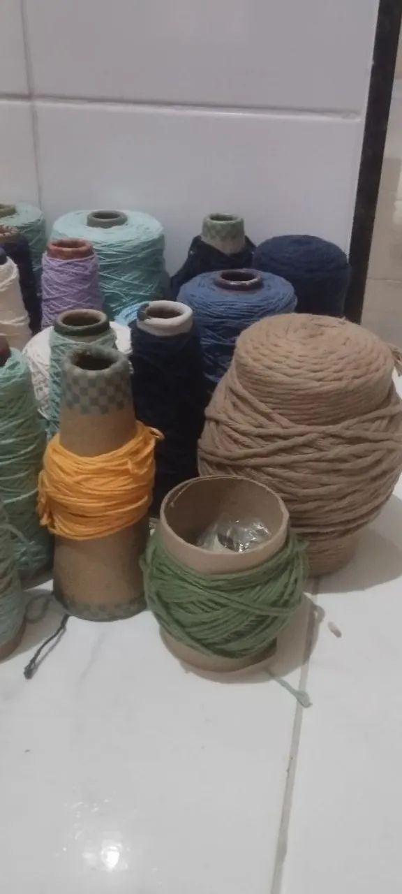 Barbantes de crochê - Foto 2