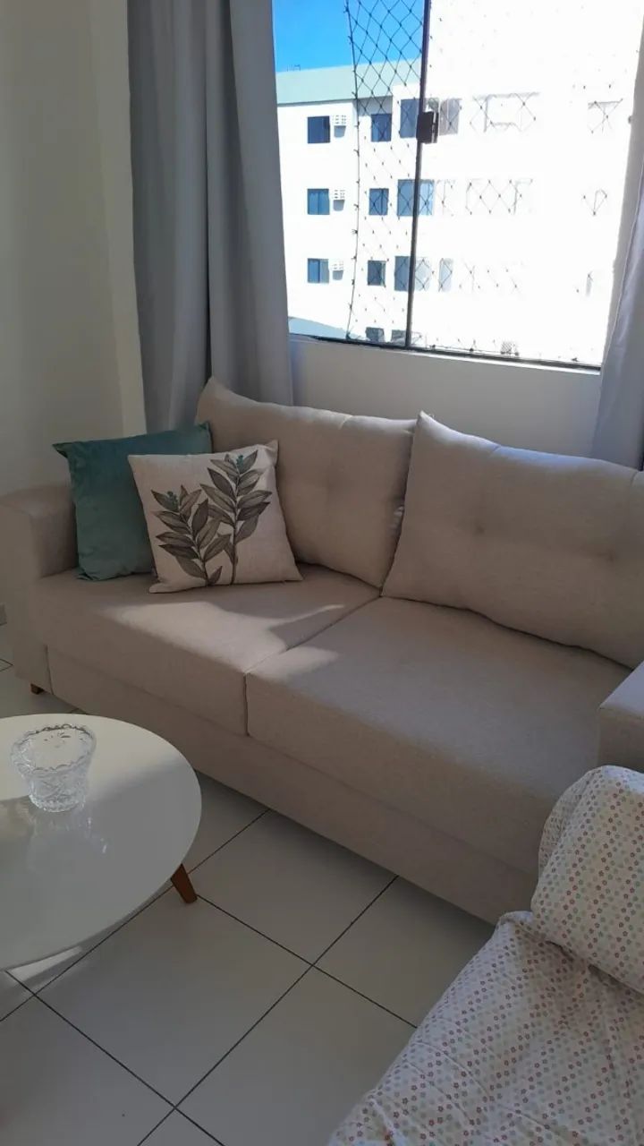 Sofá 3 lugares sala  - Foto 3