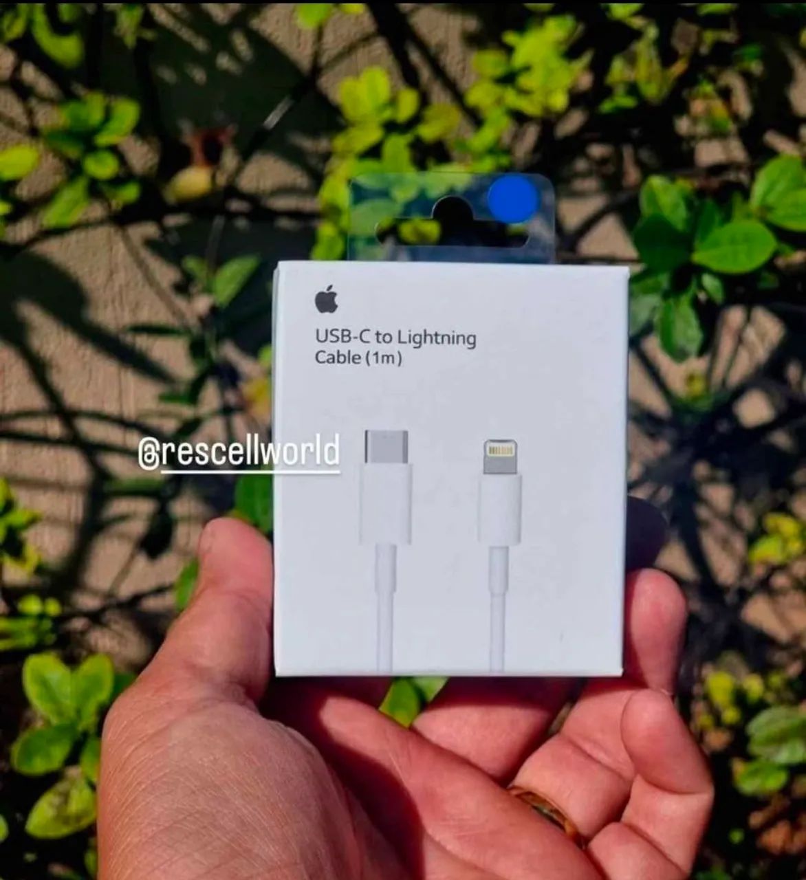 Cabo de iphone USB-C Ligtning original.