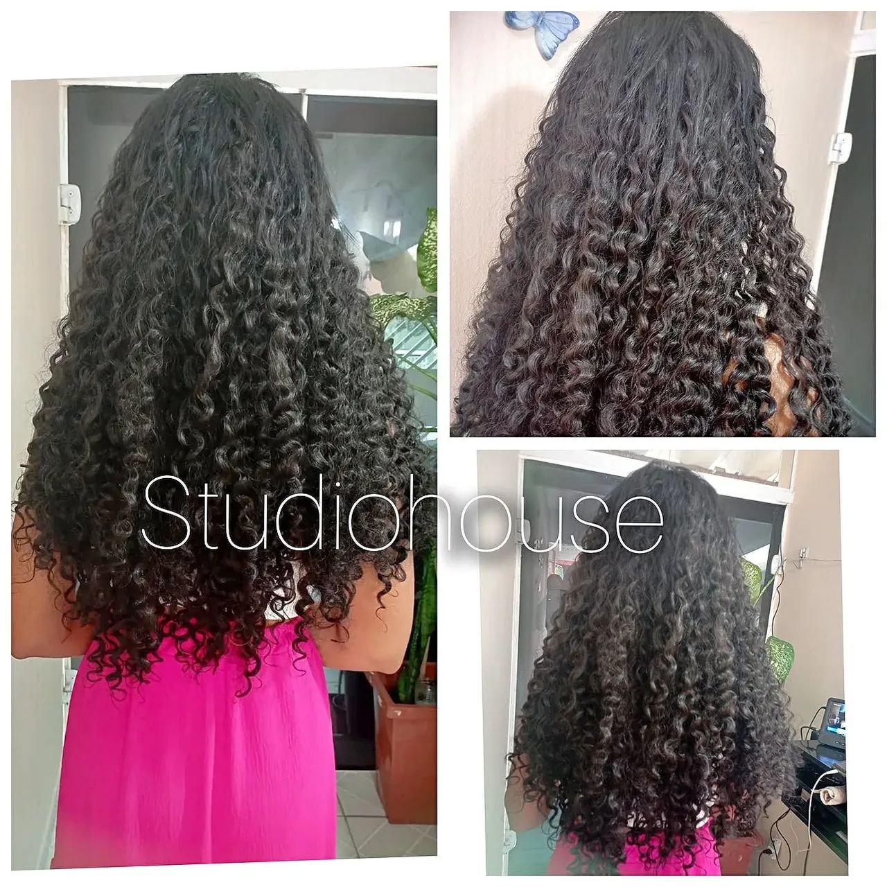 Aplicação de mega hair com cabelo bio humano  - Foto 5