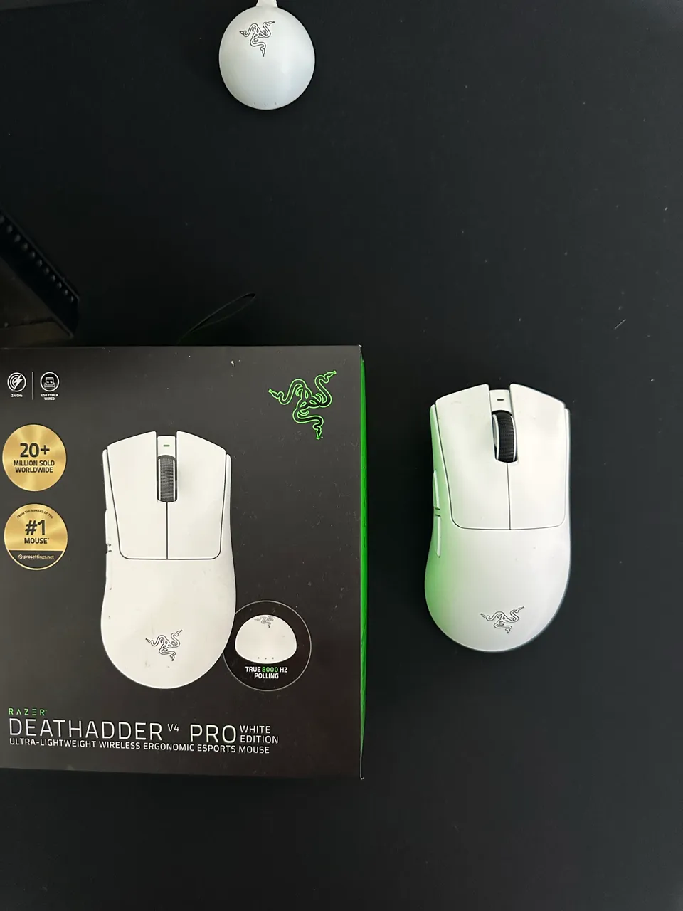 Mouse Razer DeathAdder V4 Pro Wireless - Periféricos e Acessórios