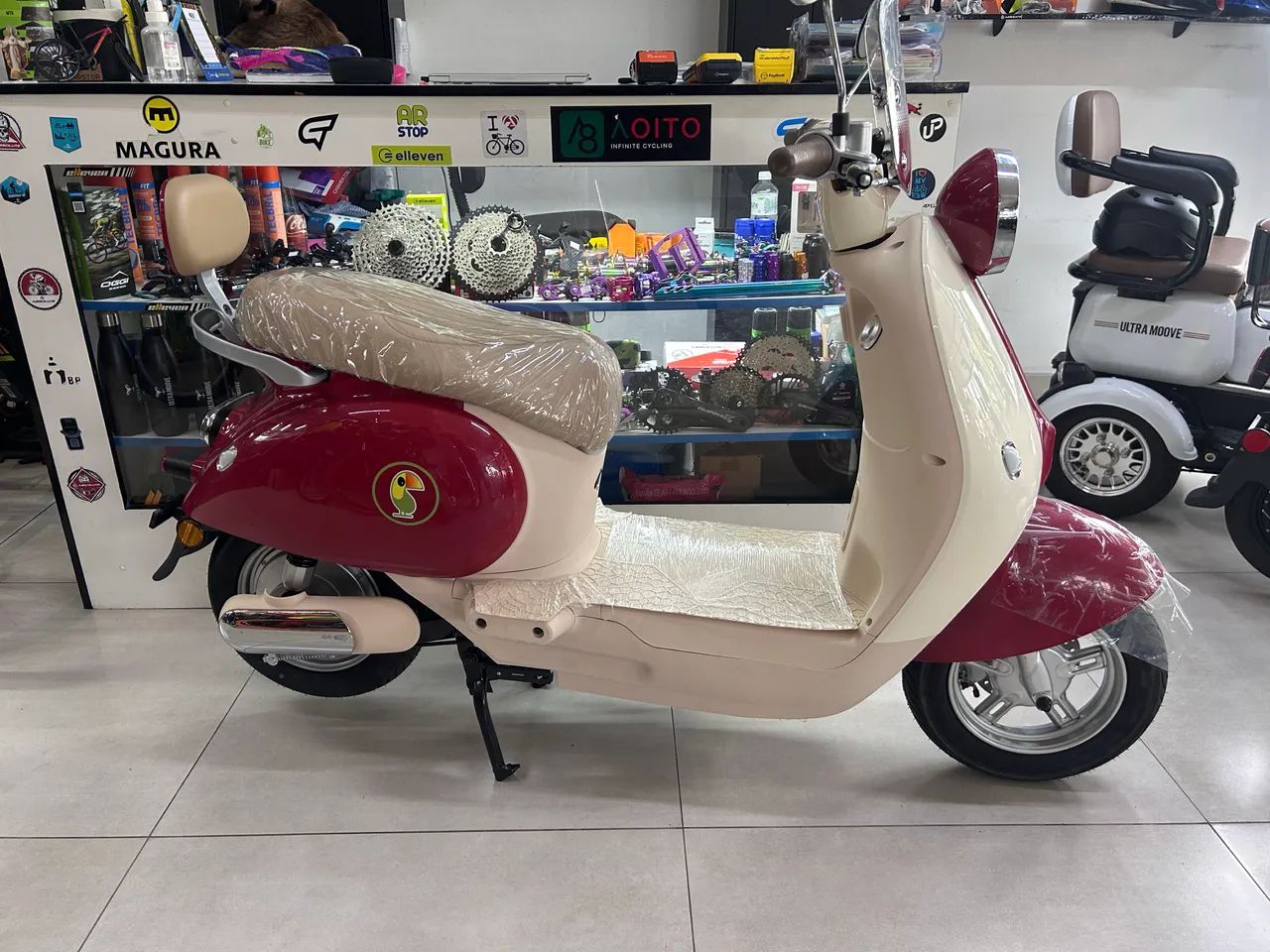 Scooter Elétrica Retro 