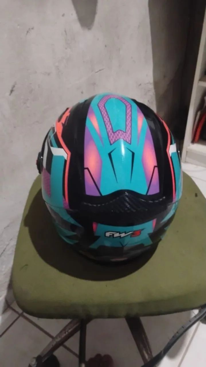 Capacete Fw3 fox - Foto 2