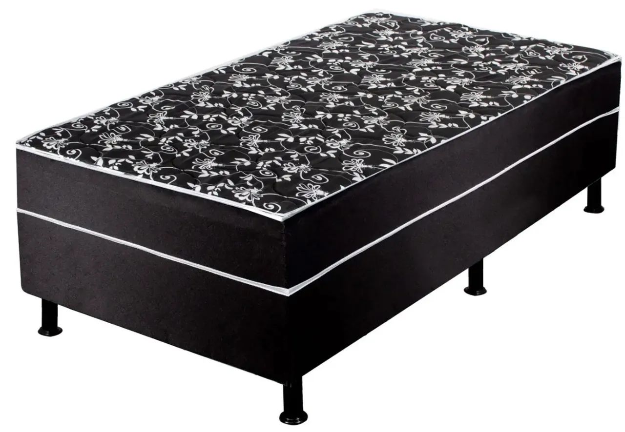 Cama box solteiro nova