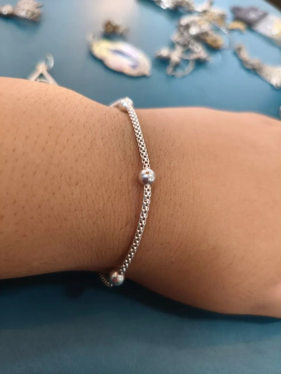 Pulseira de prata