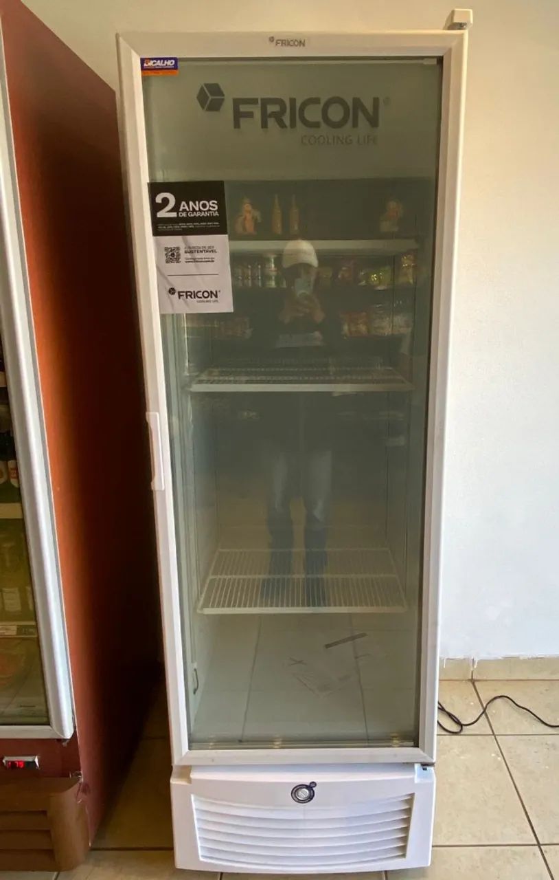 REFRIGERADOR TRIPLA AÇÃO TAMPA DE VIDRO 569 LITROS - NOVO