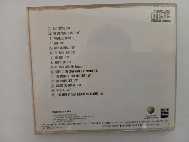 CD - The Beatles "Past Masters Volume Two" Importado Usado - Foto 2