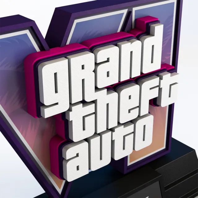 Letreiro Gamer GTA6 - Foto 3