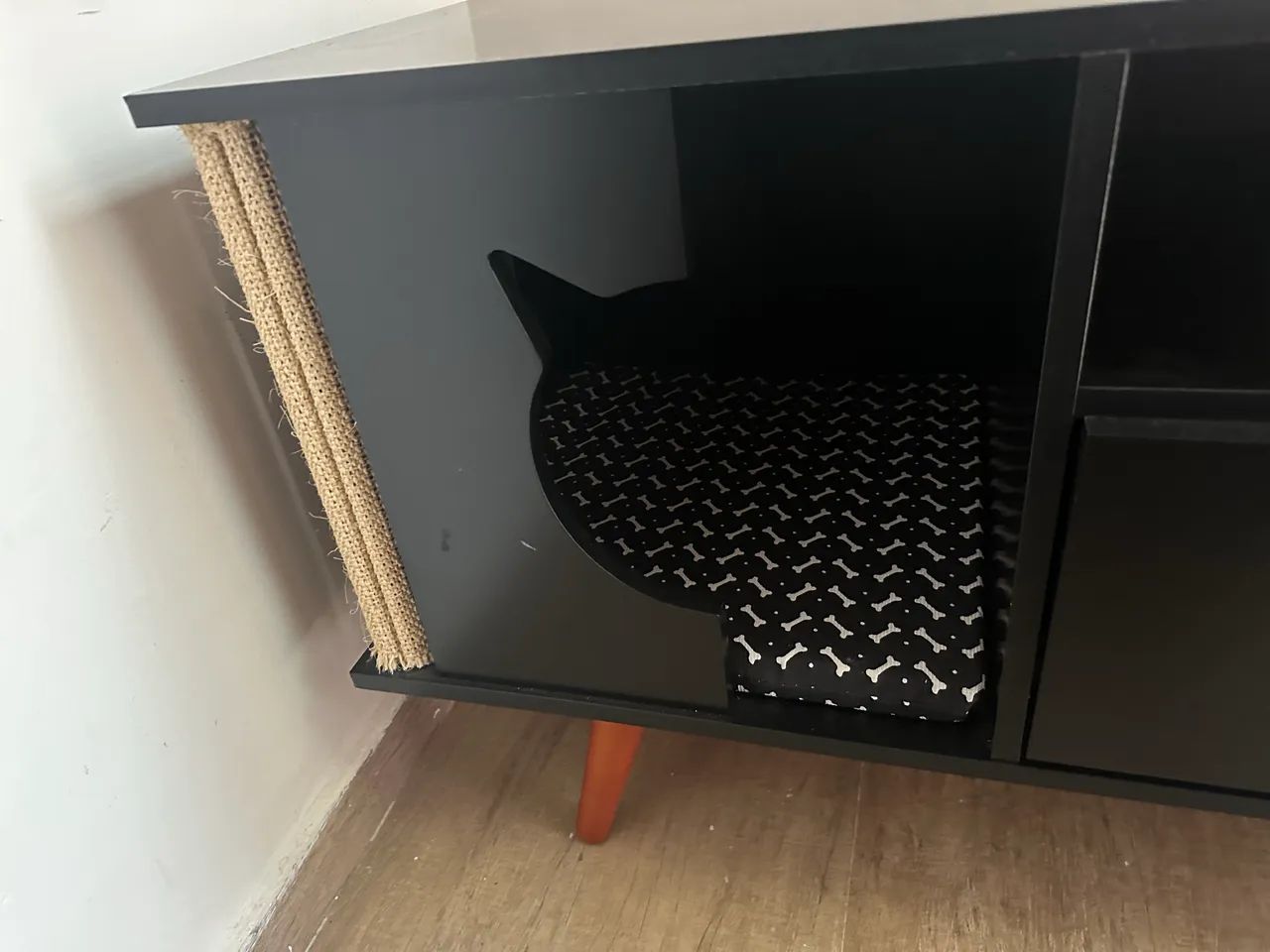 Rack Retrô Pet Preto - Foto 3