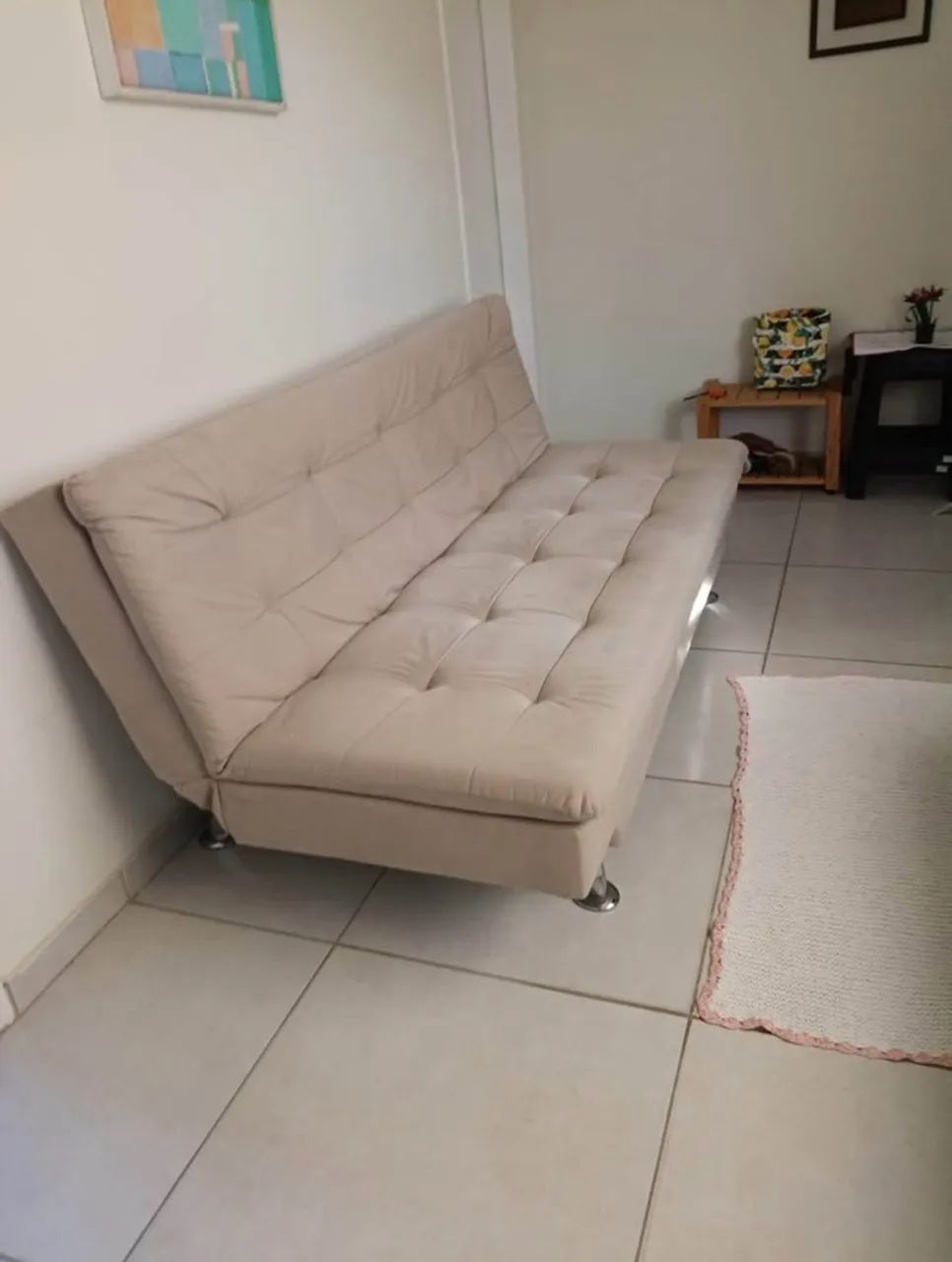 Sofá cama de 3 lugares novo