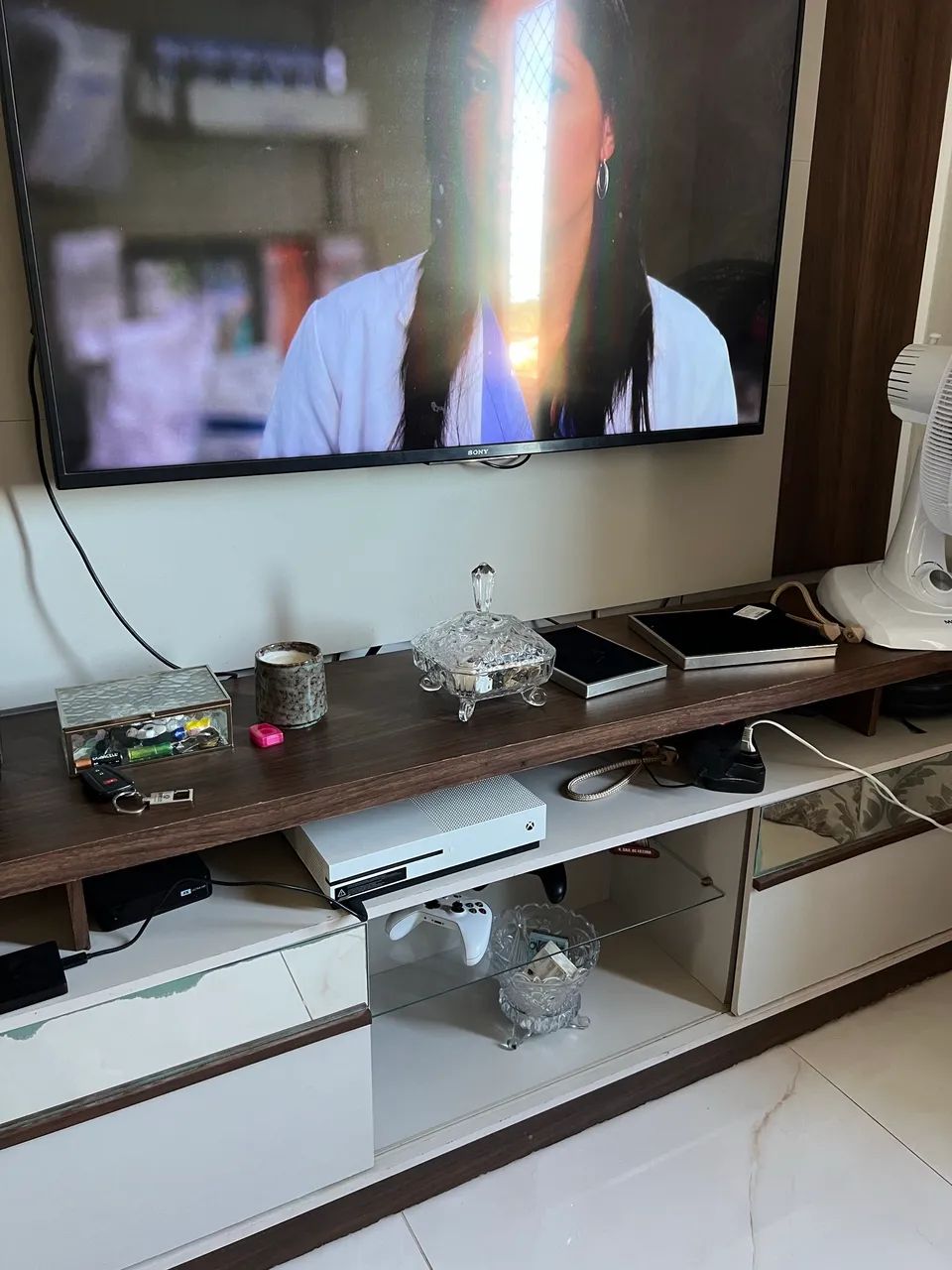 Painel de tv com rack  - Foto 3