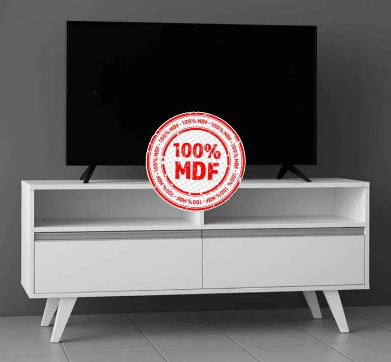   Rack para Tvs 100% MDF , Entrega Grátis  - Foto 3