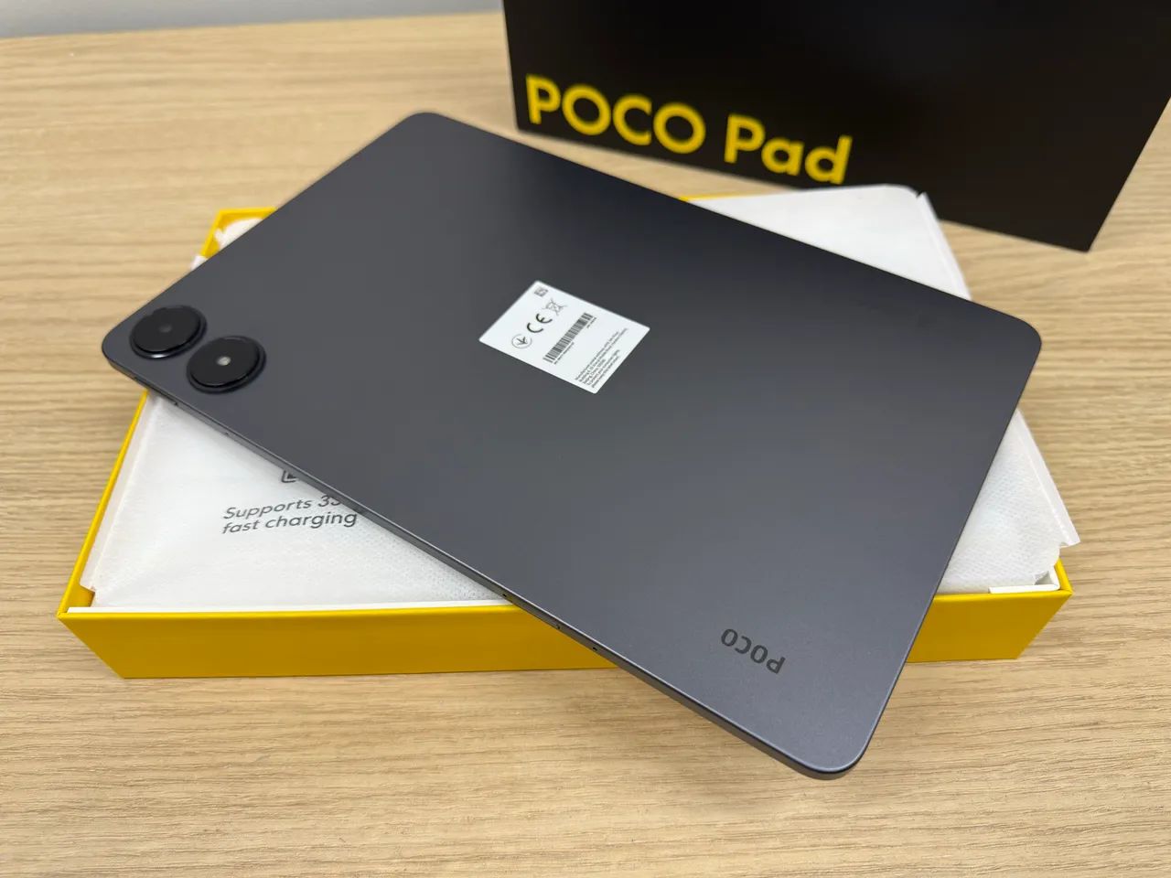 Tablet Xiaomi Poco Pad | Tela 12.8 120Hz | 8GB RAM | 256GB Completo na Caixa  - Foto 2