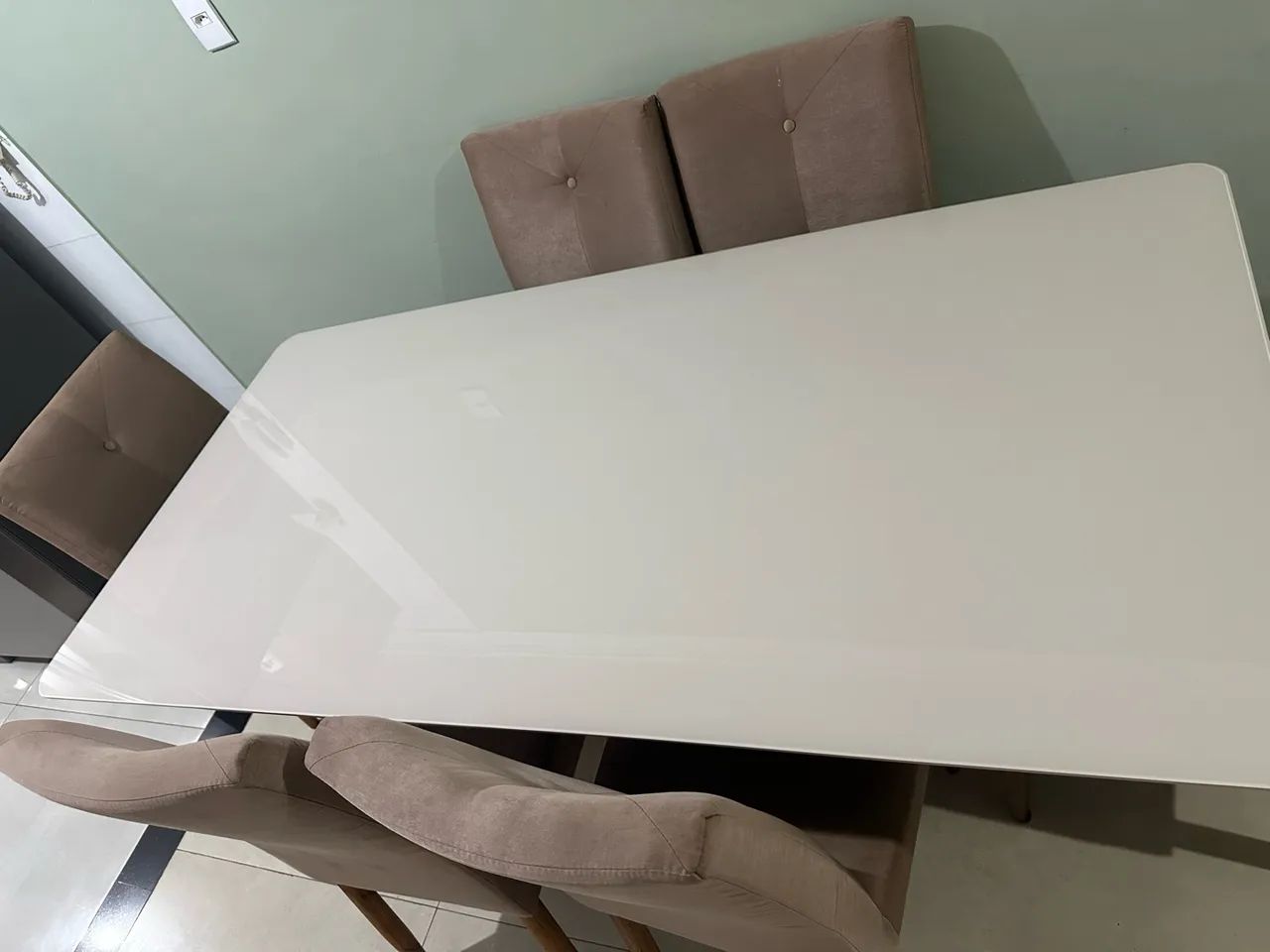Mesa de jantar 6 cadeiras - alta qualidade - Foto 2