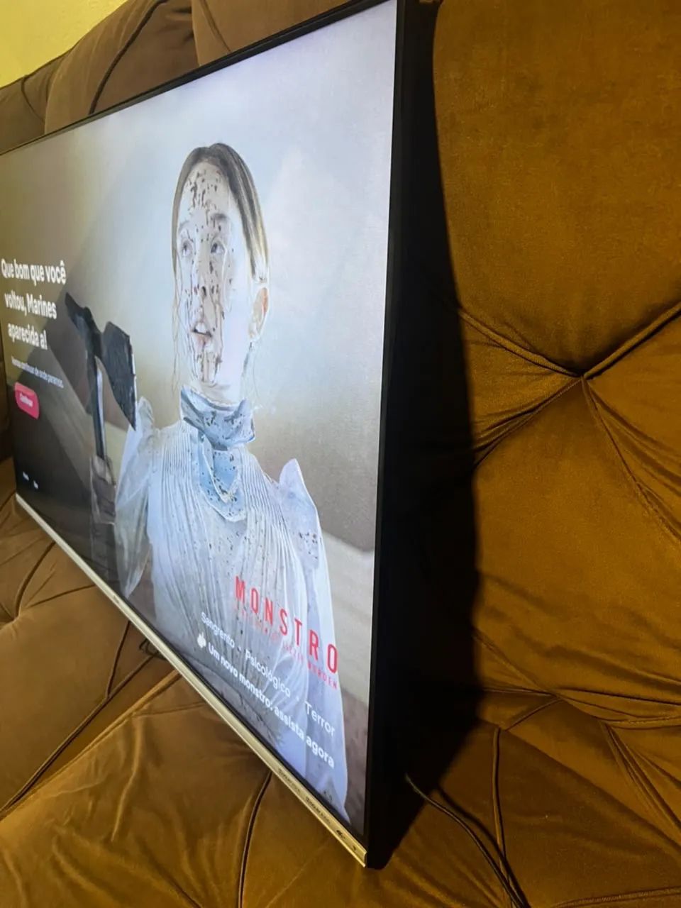 Smart TV Philco 50 Polegadas 4K Android TV Funcionando Perfeitamente - Foto 3