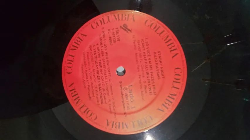 4 discos de vinil Júlio Iglesias - Foto 3