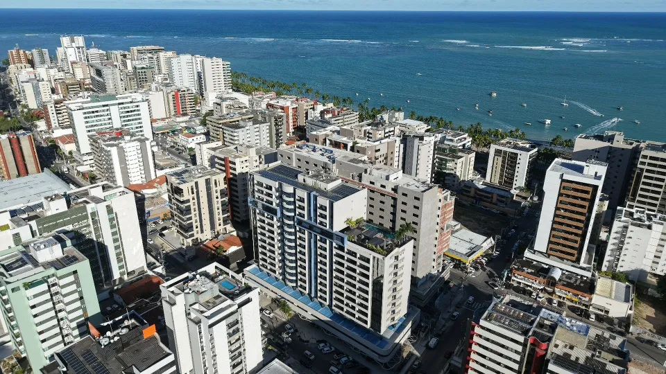 Oportunidade studio com varand luxo no Edf Time