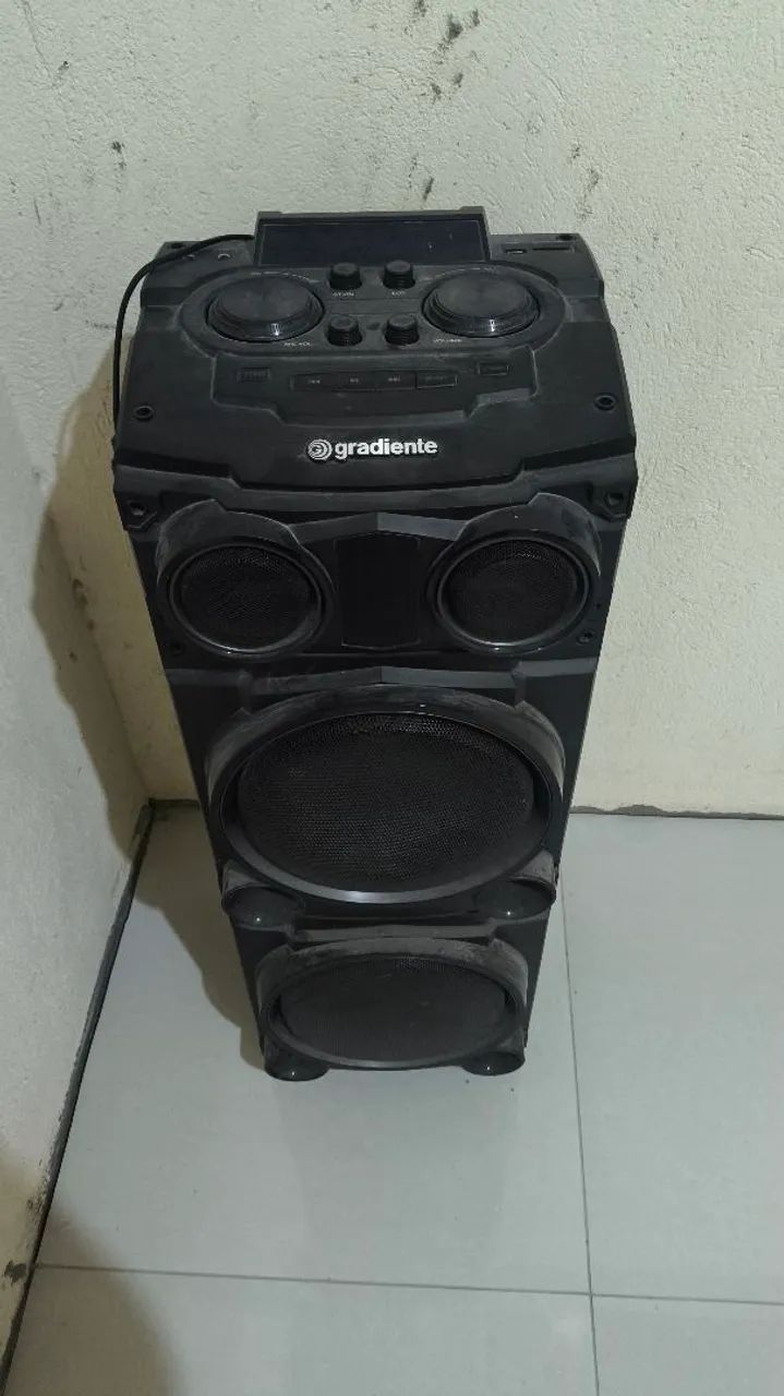 Som torre Gradiente Black Bass GDB10M - Foto 4