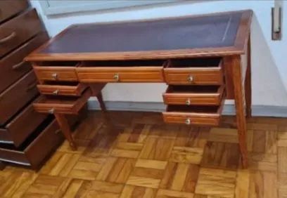 Mesa e Cadeira Imponente Madeira Maciça  - Foto 3