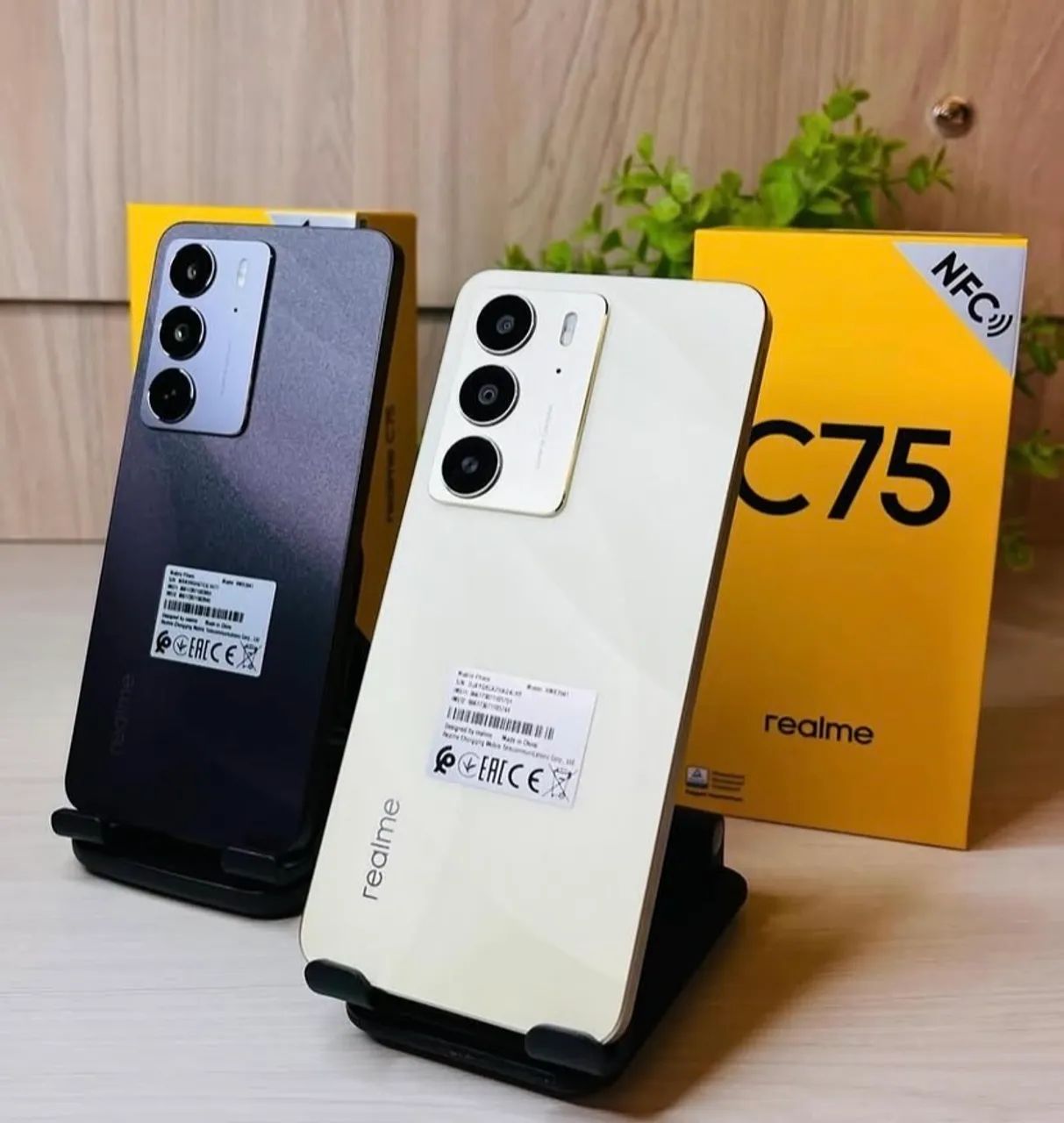 Celular Realme c75 5G NFC 256+08 Azul Rosa Lacrado 