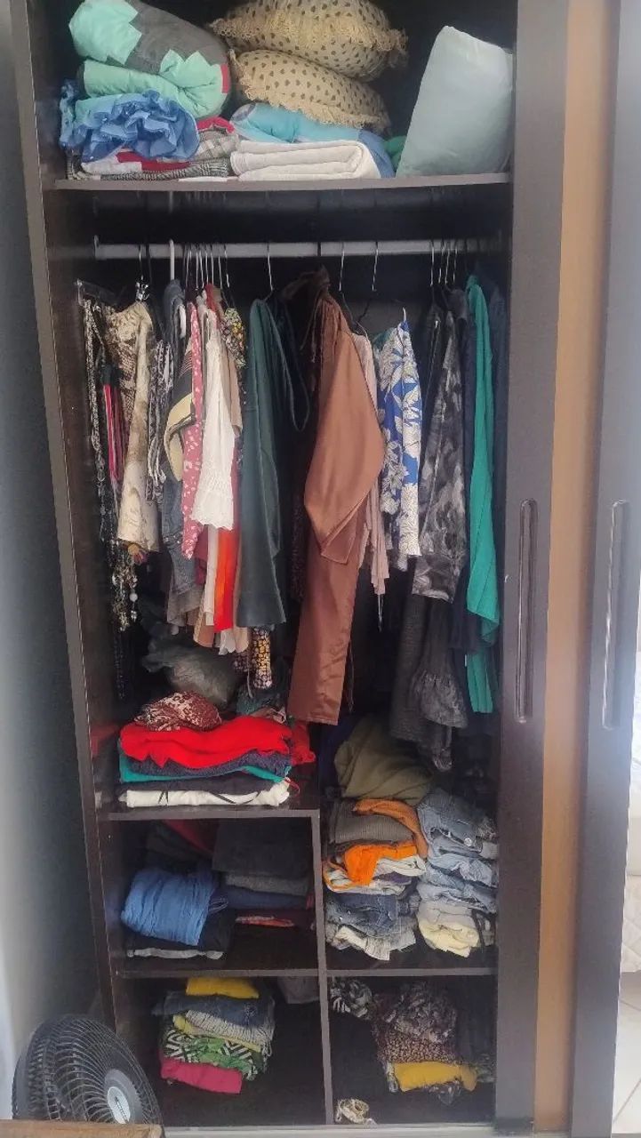 Guarda roupa semi novo no precinho  - Foto 3