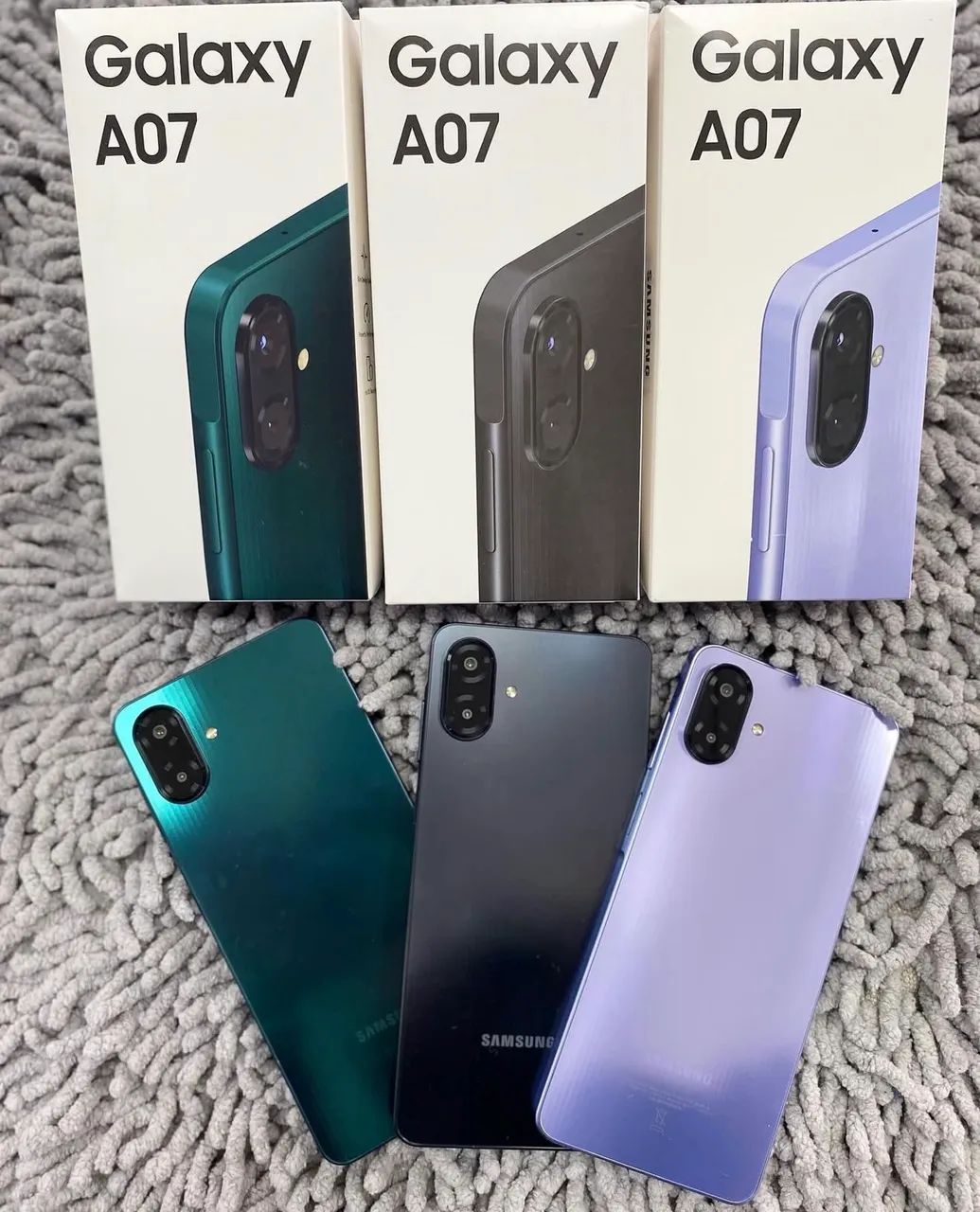 Samsung A07 4G 04/128- Novos + Entrega Grátis 