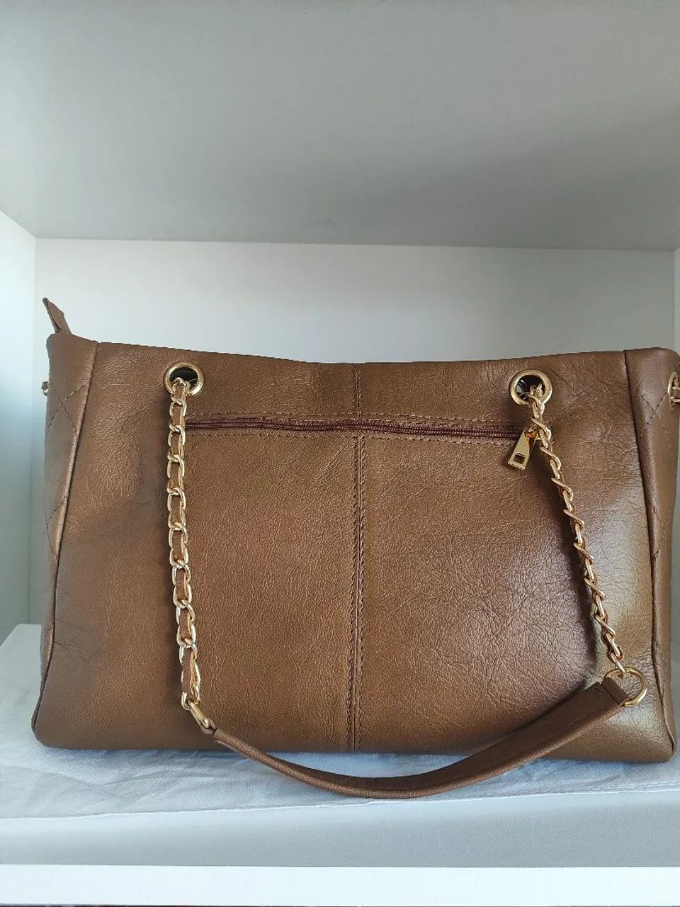 Bolsa em couro legítimo  - Foto 4