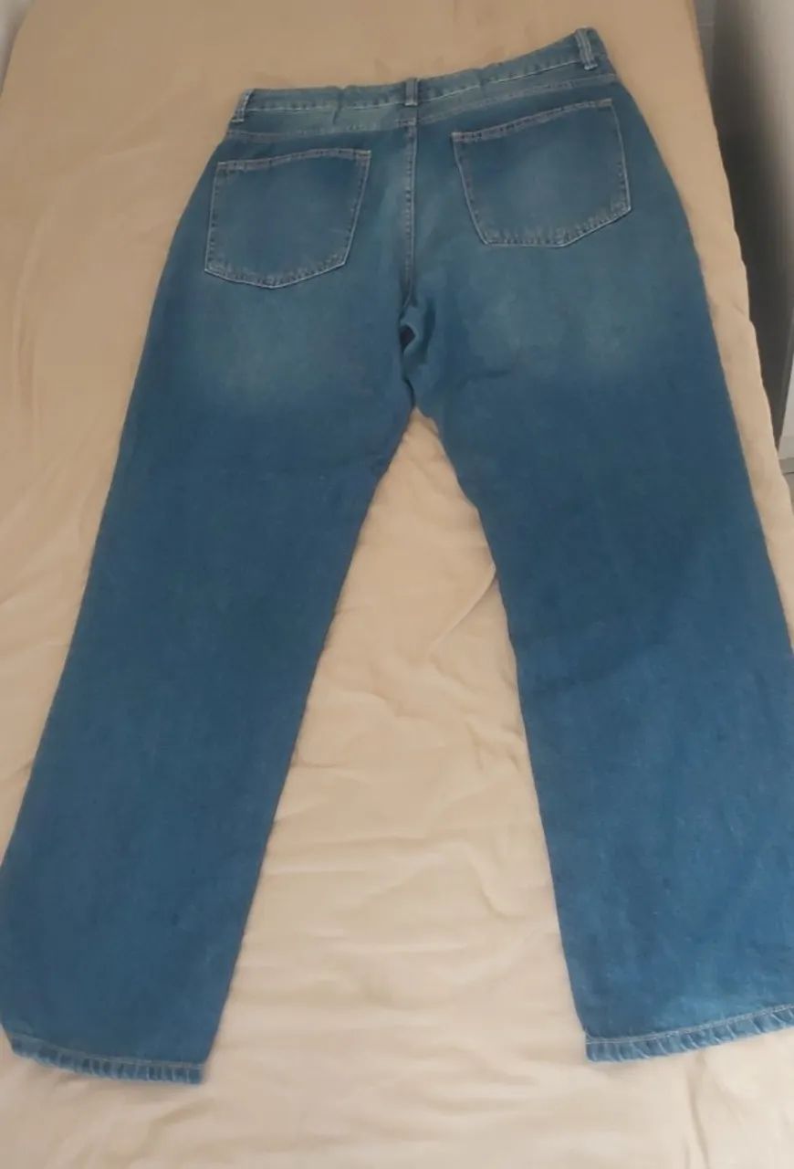 Calça jeans feminina POOL reta - Produto usado - Foto 2