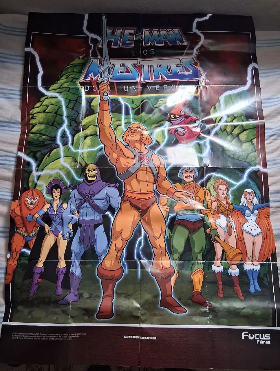 MASTERS OF THE UNIVERSE - BOX LATA DVD COMPLETO!! - Foto 4