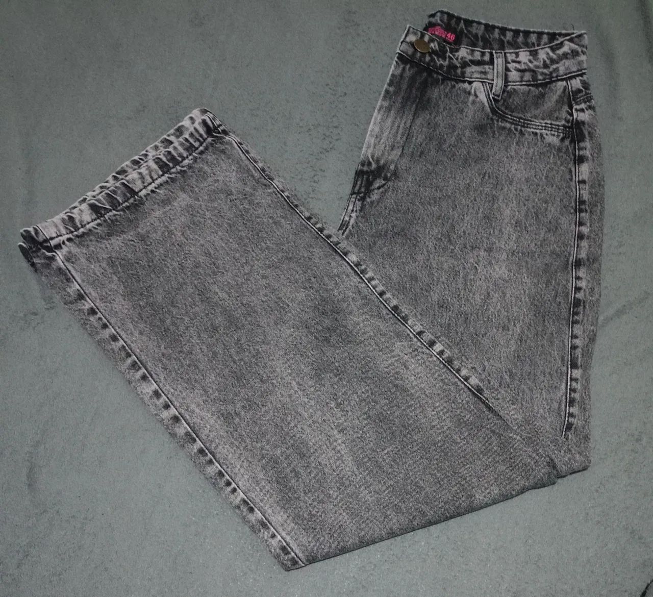 Calça Jeans Wide Leg