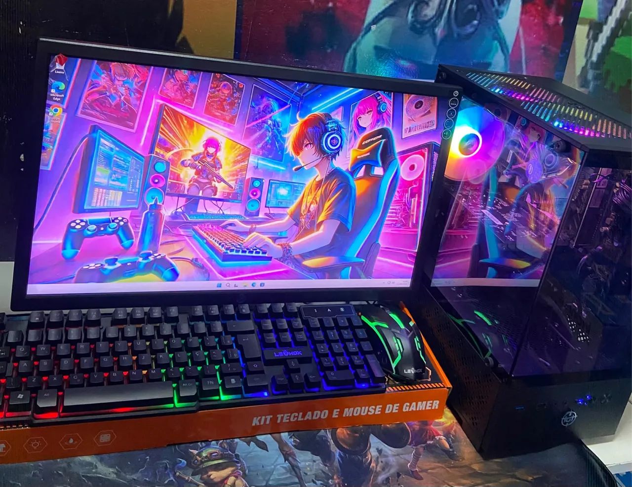 Computador gamer completo  - Foto 4