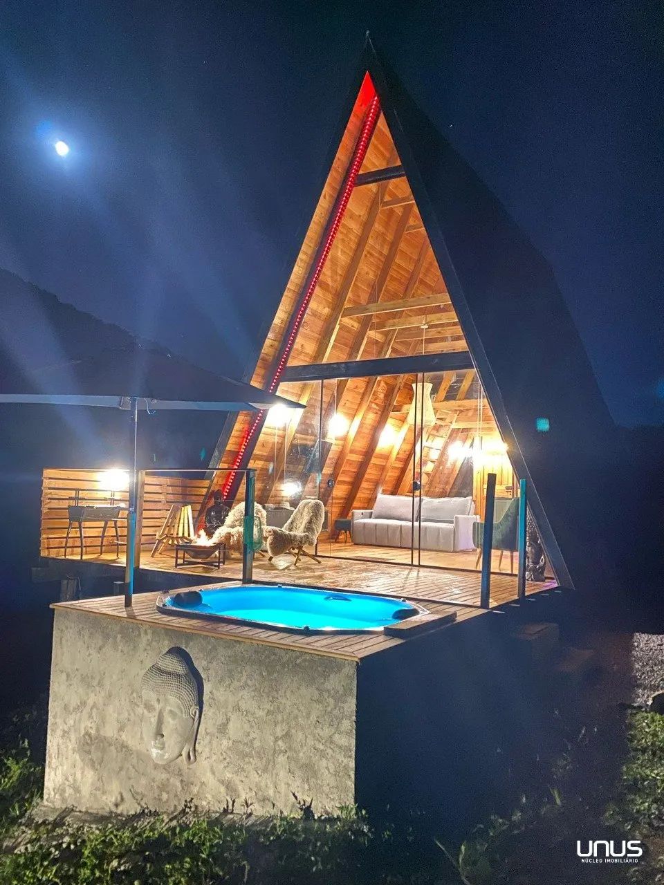 Belíssima cabana em Anitápolis