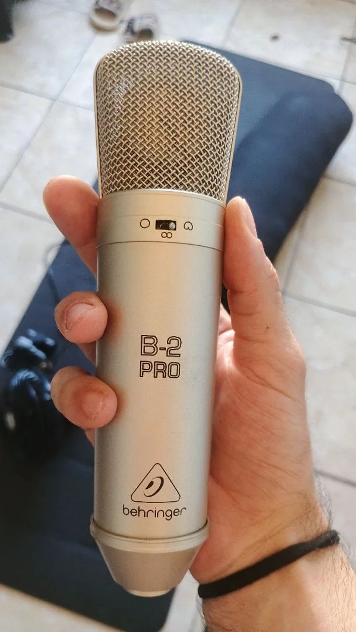 microfone behringer b2 pro condensador 