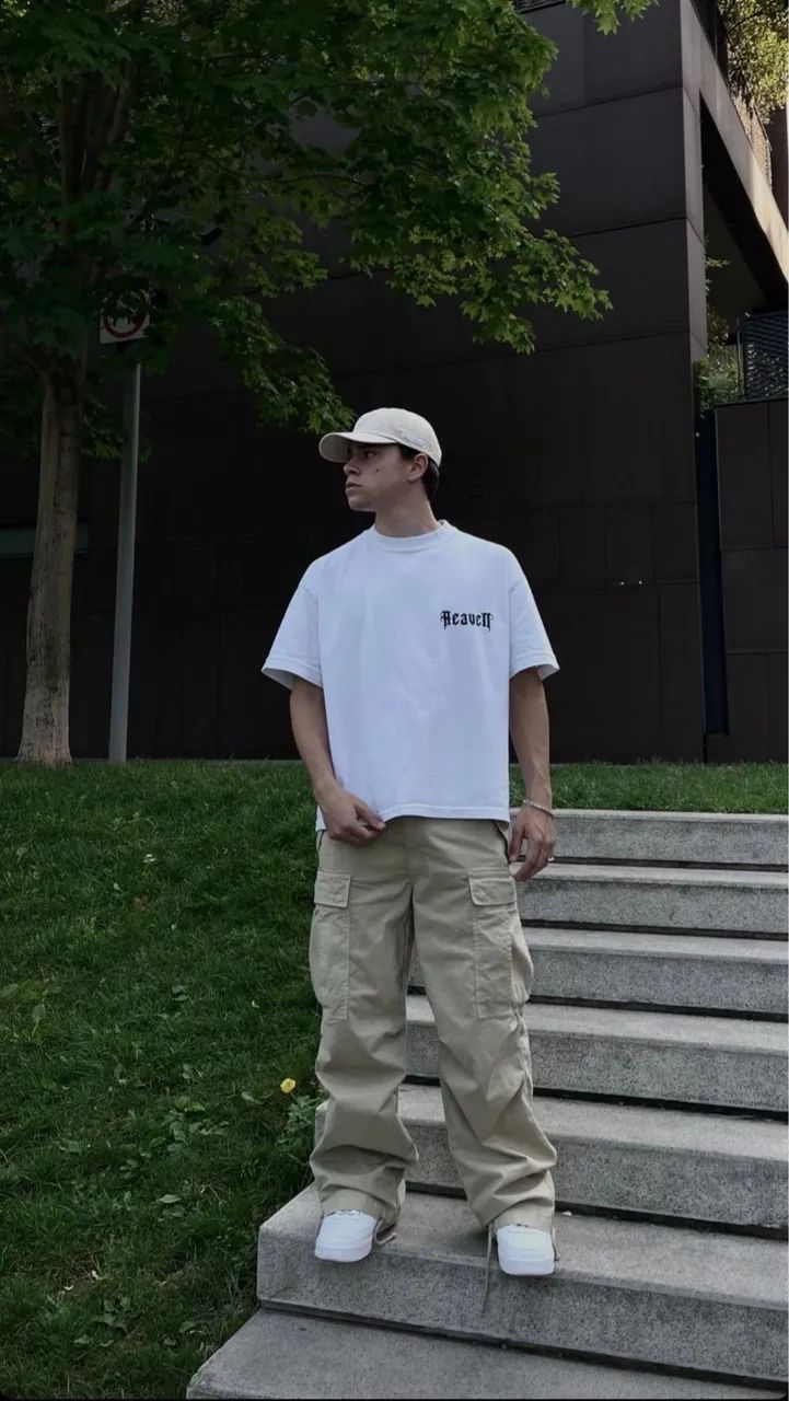 PROMOÇÃO CALÇA BAGGY CARGO BEGE 42