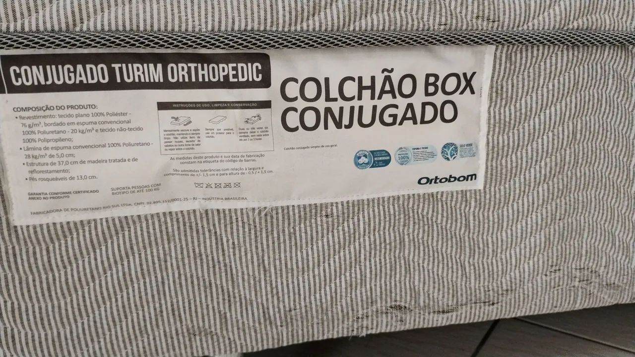 COLCHAO BOX CONJUGADO - Foto 2