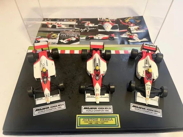 Set Tri Campeonato Ayrton Senna 1/43 - Foto 3