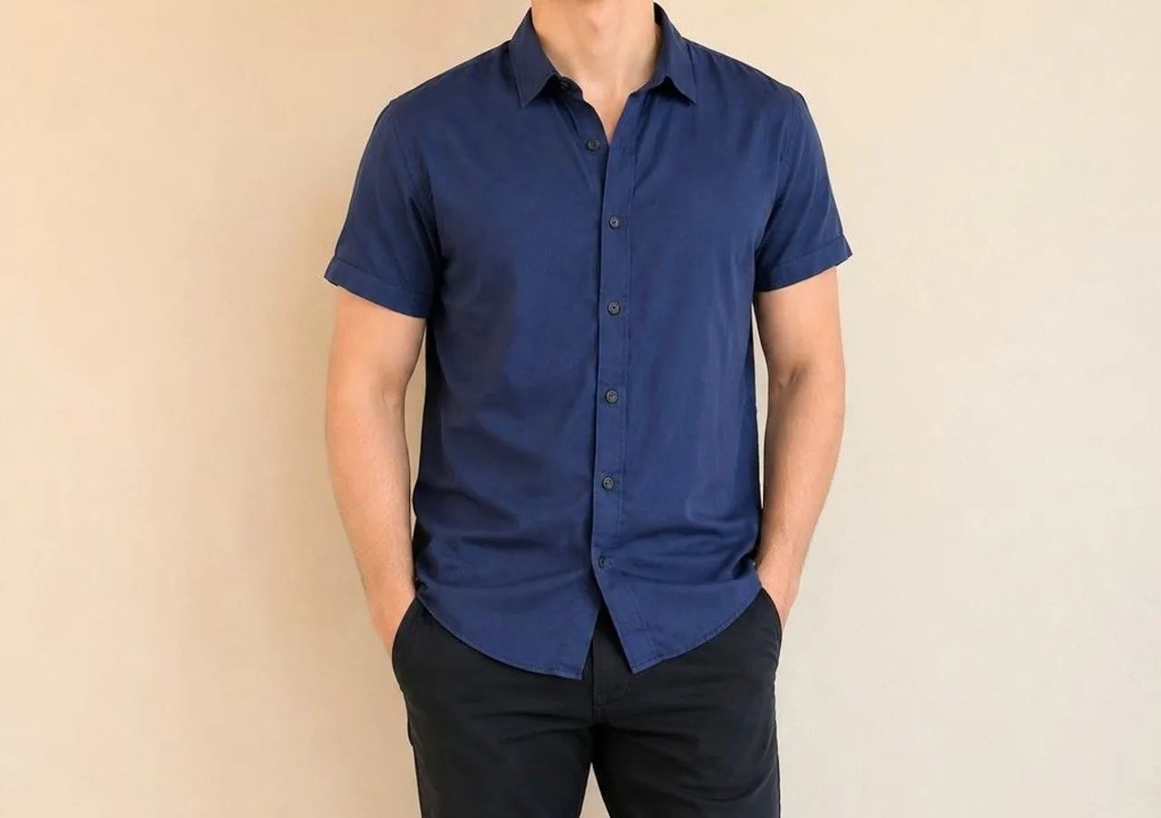 Camisa Social Slim (M)