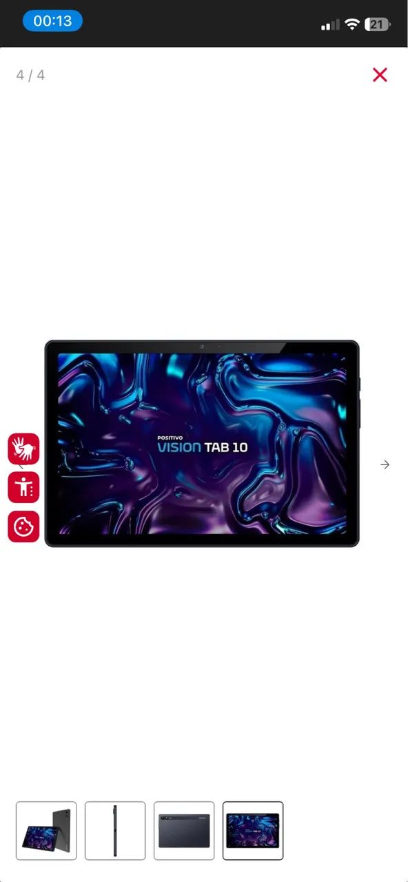 Vendo tablet semi novo !! - Foto 2