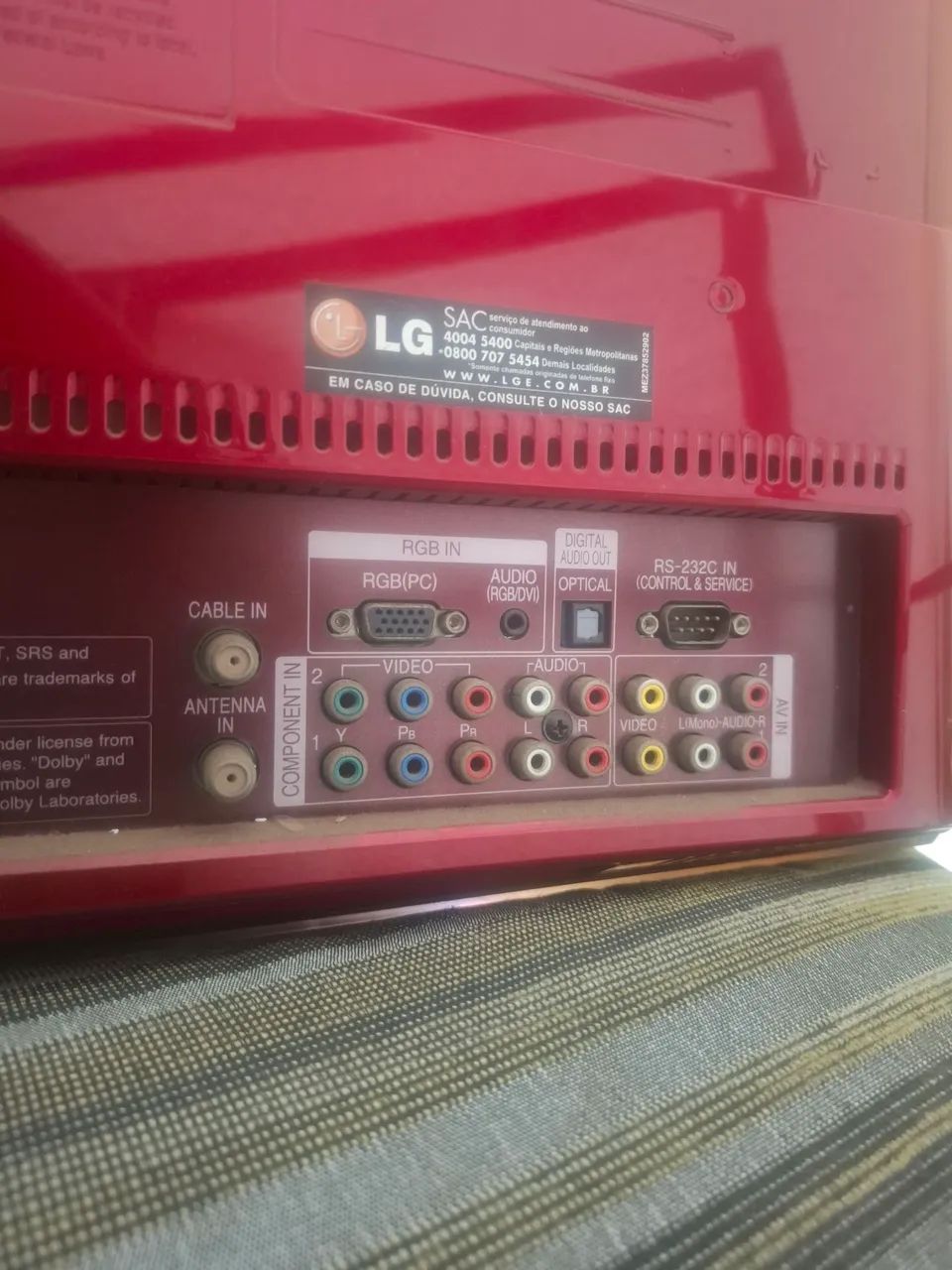 Vendo TV LG 42" com defeito  - Foto 2