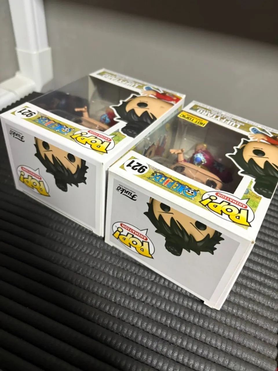 Dupla Funko Pop Luffytaro - Regular + Metalico - One piece Luffy - Foto 3