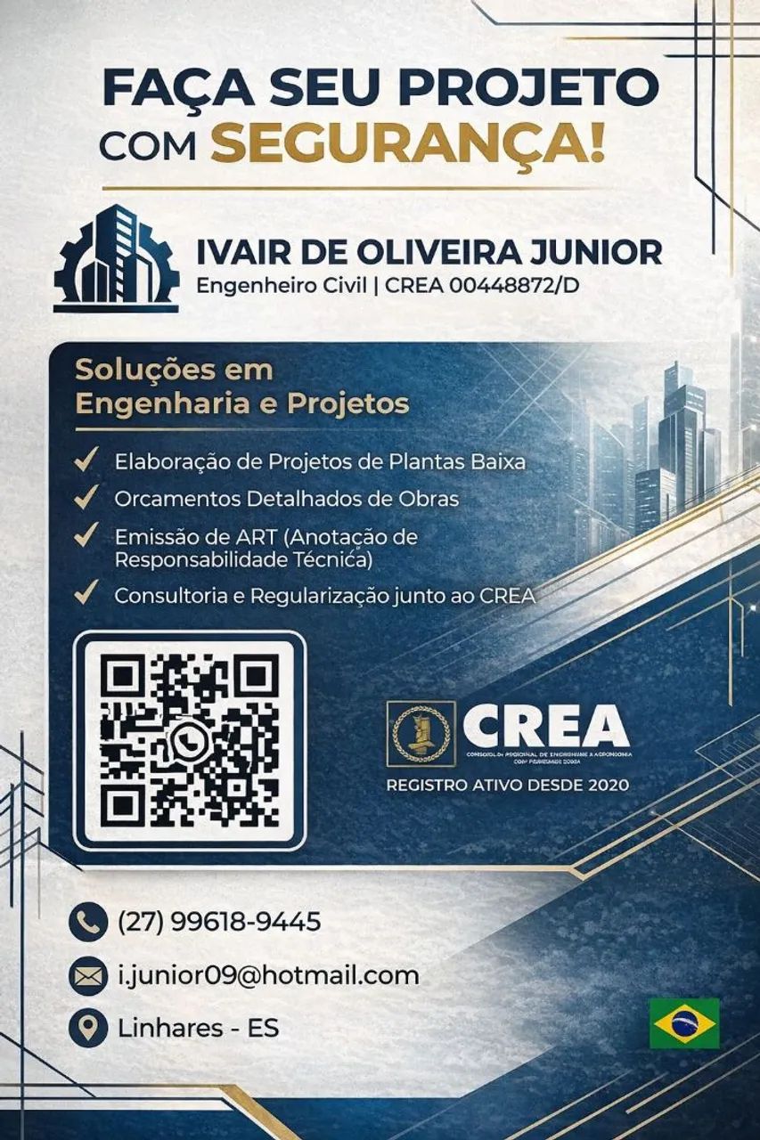 Engenheiro Civil licenciado 