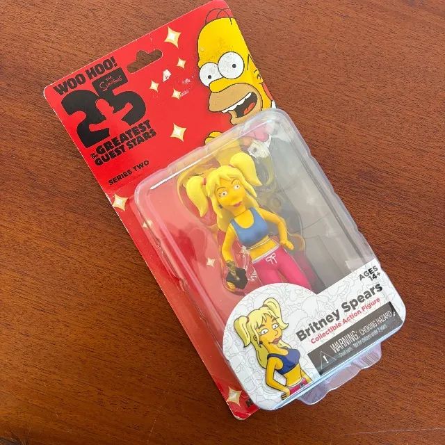Boneca Britney Spears The Simpsons 25th Anniversary 