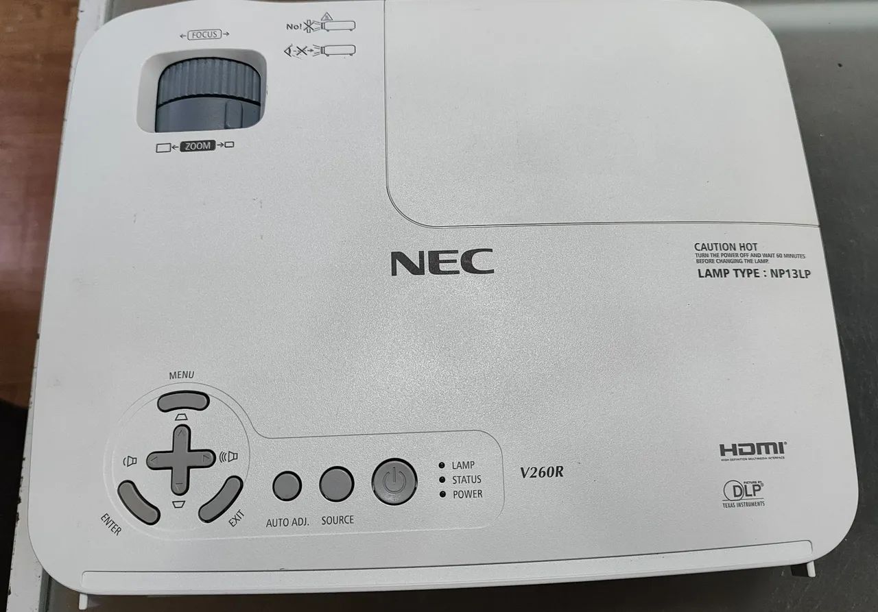 Projetor NEC V260R HDMI - Foto 5