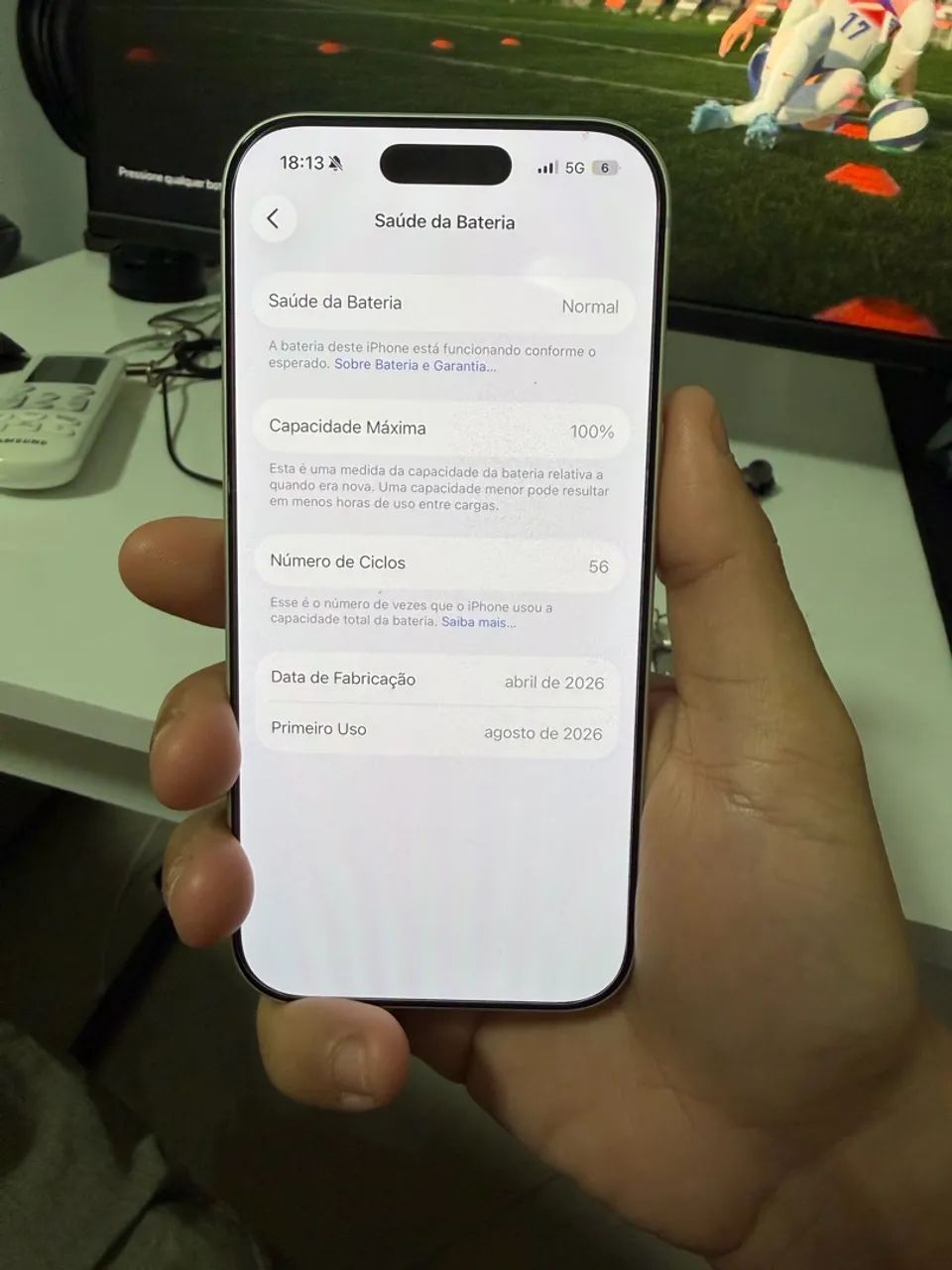 iPhone 17 pro 256gb 2 meses de uso! - Foto 3