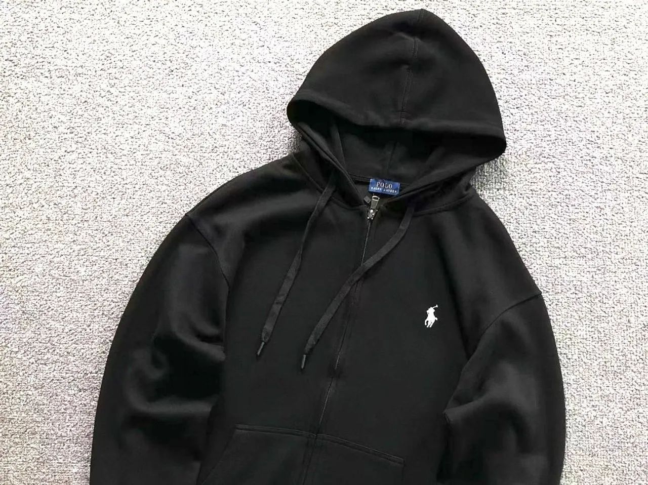 Moletom Preto Ralph Lauren Tam.G