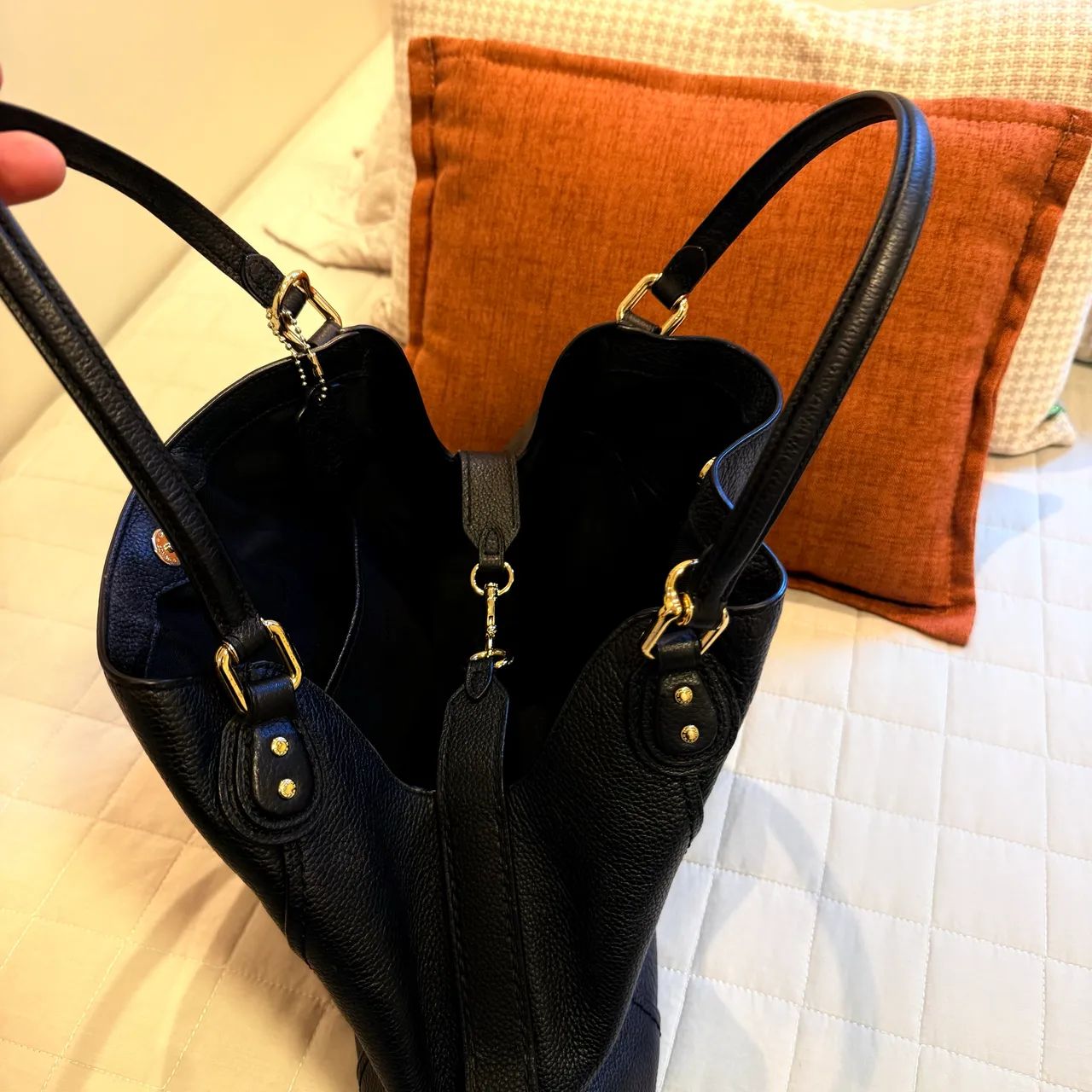 Bolsa de couro Coach - Foto 4
